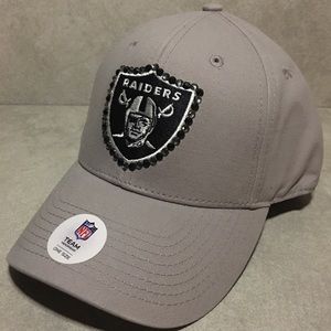 NFL RAIDERS BLING WOMEN’S ADJUSTABLE HAT!